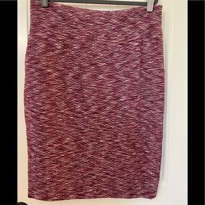 Lularoe stretchy Cassie Pencil Skirt